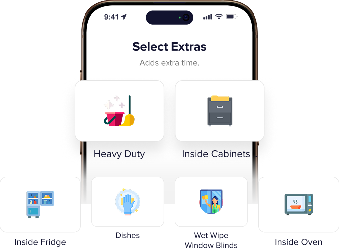 Book Your Cleaning on the Go